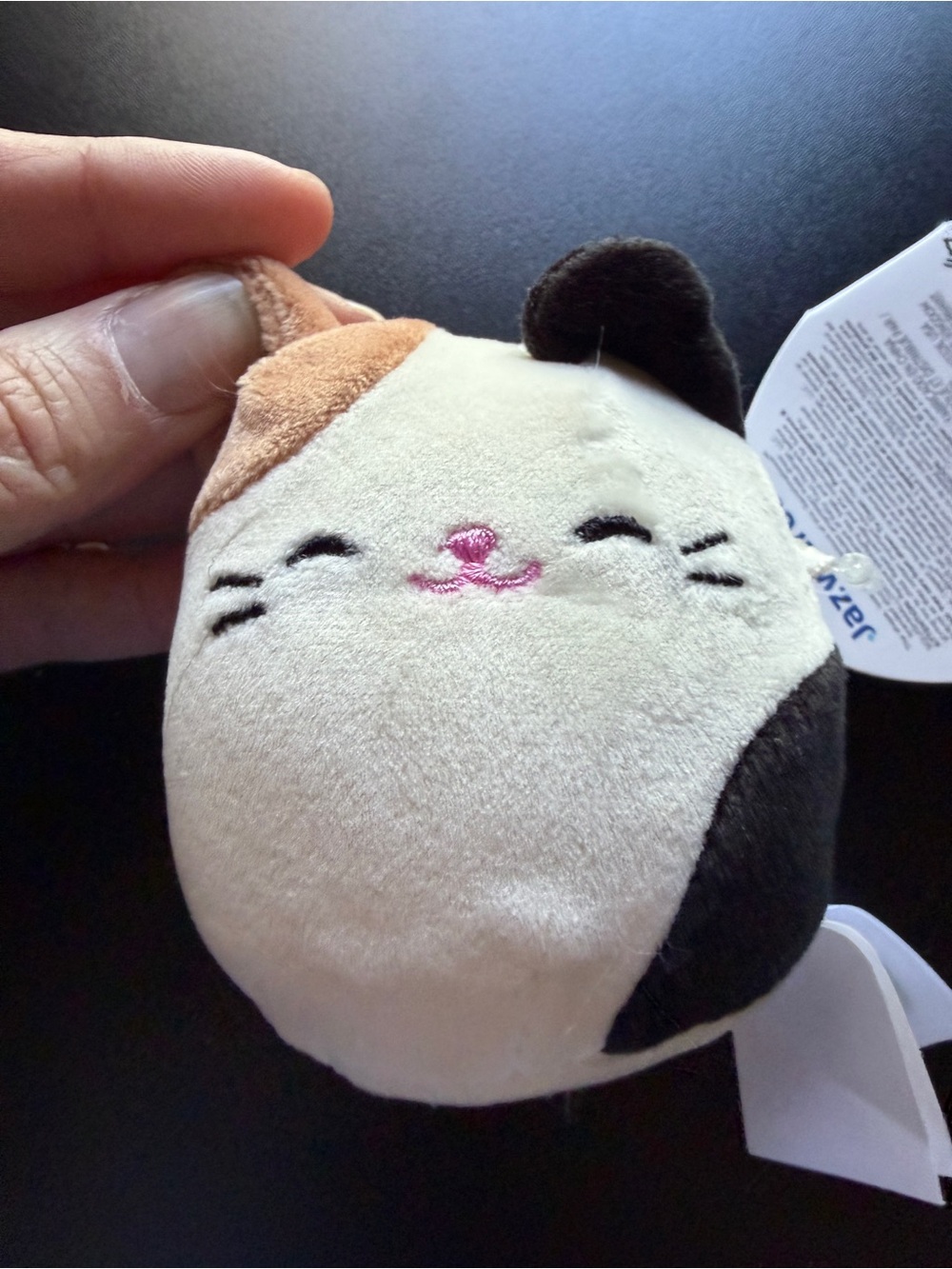 New Squishmallows MallowMees Cam Calico Kitty Cat Squishy Toy Plush Squeeze 3+